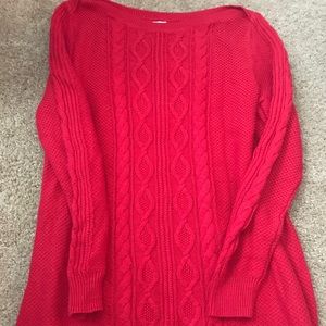 Crown and Ivy Tunic Sweater (large)
